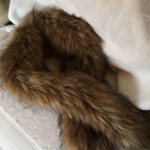 Faux fur wrap